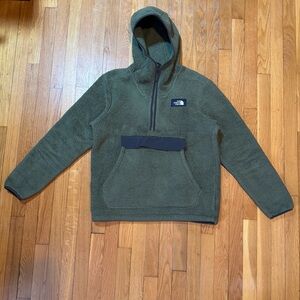 Men’s (M) TNF Campshire Fleece Pullover Olive/Gray